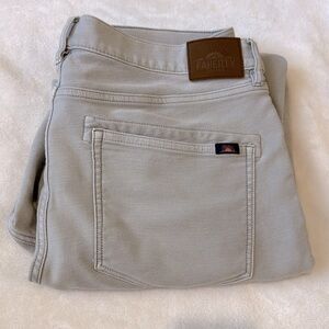 Faherty gray men’s pants